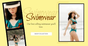 Facebook Ad Swimwear Shop