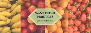 Facebookcover Fruit Shop