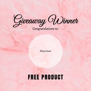Instagram Giveaway Post