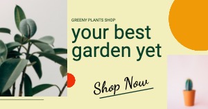 Facebook Ad Plant Shop
