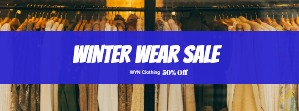 Facebook Banner Winter Sale