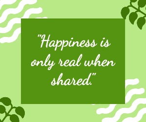Facebook Post Happiness Quote