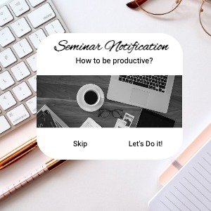 Facebook Post Work Notification