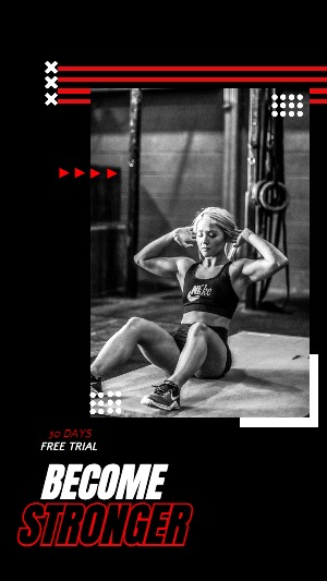 Instagram Story Fitness Coach