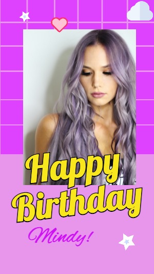 Instagram Story Happy Birthday