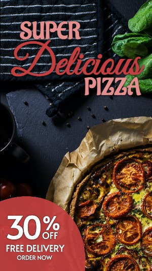 Instagram Pizza Story