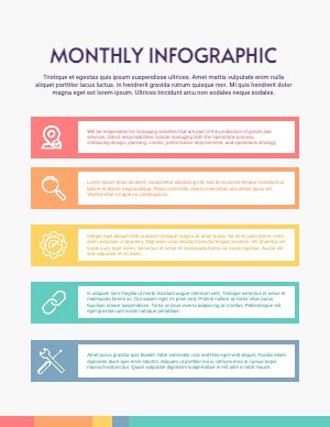 A4 Document Flyer Infographic Data List Information