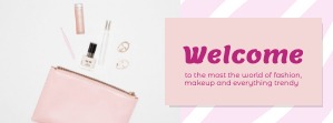 Facebook Fashion Makeup Beauty Banner Cover Header