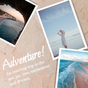 Trip Memory Collage Travel Adventure Polaroid Instagram