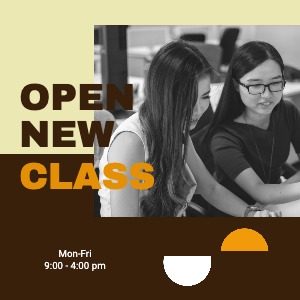 Instagram Post Brown Class