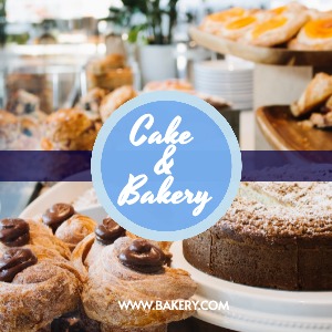 Instagram Post Cake Bakery
