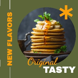 Instagram Post Pancake Pastries