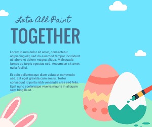 Facebook Post Easter Bunny Easter Bunny Holiday Festive