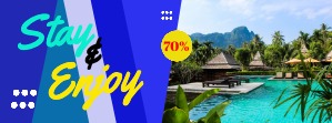 Facebook Cover Colorful Travel