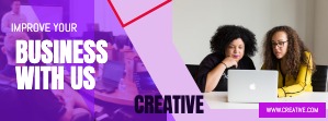 Facebook Cover Creative Gradient