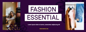 Facebook Cover Purple Fashion
