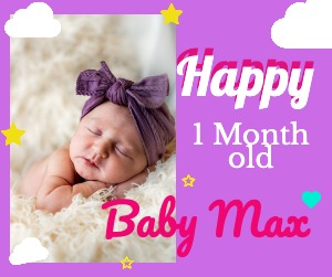 Facebook Post Baby Greetings