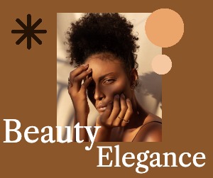 Facebook Post Beige Brown
