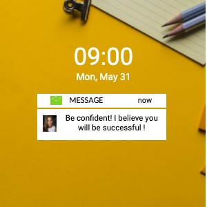 Instagram Post Message Notification