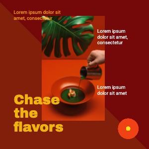 Instagram Post Red Flavors
