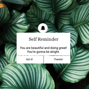 Instagram Post Self Reminder