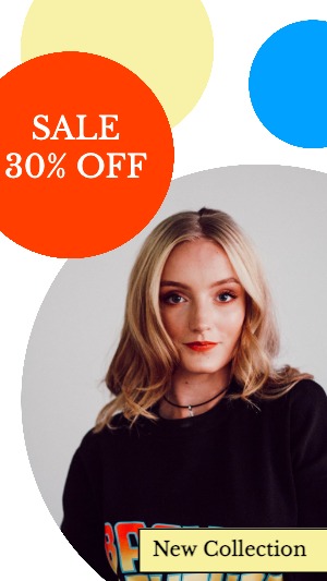 Instagram Story Fashion Sale