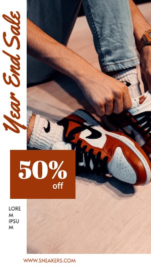Instagram Story Sneaker Brown