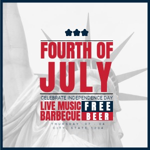 Instagram Independence Post