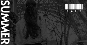 Facebook Ad Summer Sale Fashion Clothes Selling Black Friday Sale