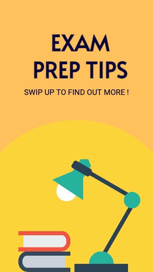 Instagram Story Exam Preparation Study Student