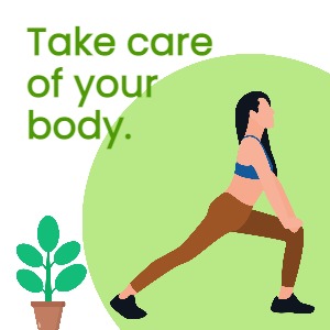 Instagram Post Illustrator Fitness