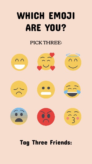 Instagram Story Emojis Faces