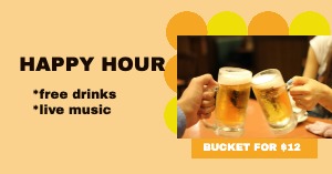 Facebook Ad Beer Drinks