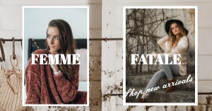 Facebook Ad Feminine Style