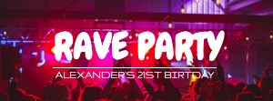 Facebook Cover Gradient Party