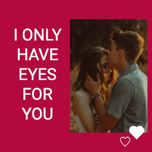 Instagram Post Love Story