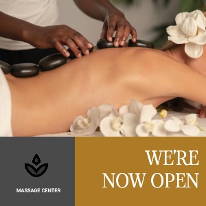 Instagram Post Massage Relax
