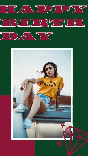 Instagram Story Happy Birthday