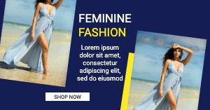 Facebook Ad Feminine Fashion