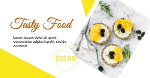 Facebook Ad Food Pastry