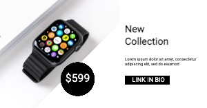 Facebook Ad Smart Watch