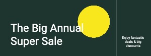 Facebook Cover Annual Sale