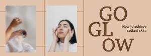 Facebook Cover Glow Beauty