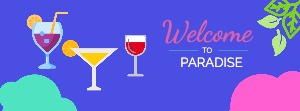 Facebook Cover Illustrator Beverages