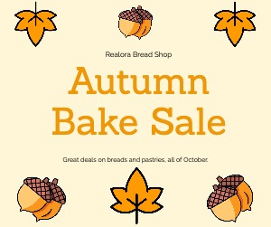 Facebook Post Sale Autumn