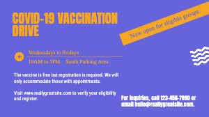 Hd Covid Vaccine Flyer