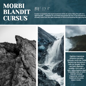 Instagram Post Nature Adventure Rocks Text Content Writing