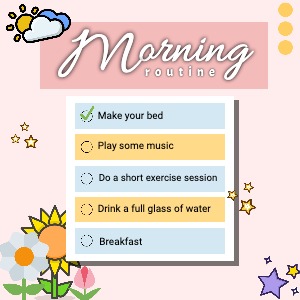 Instagram Routine Post
