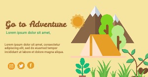 Facebook Ad Adventure Illustrator