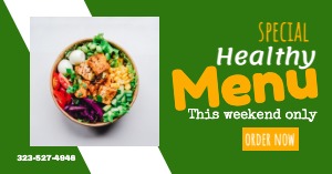Facebook Ad Food Banner